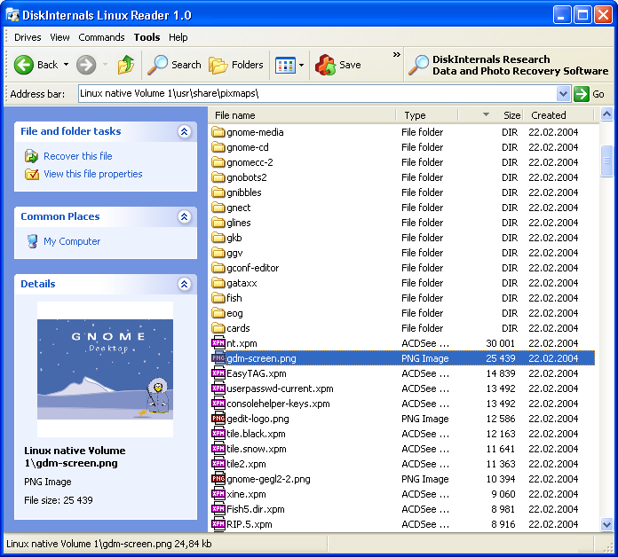 linuxreader