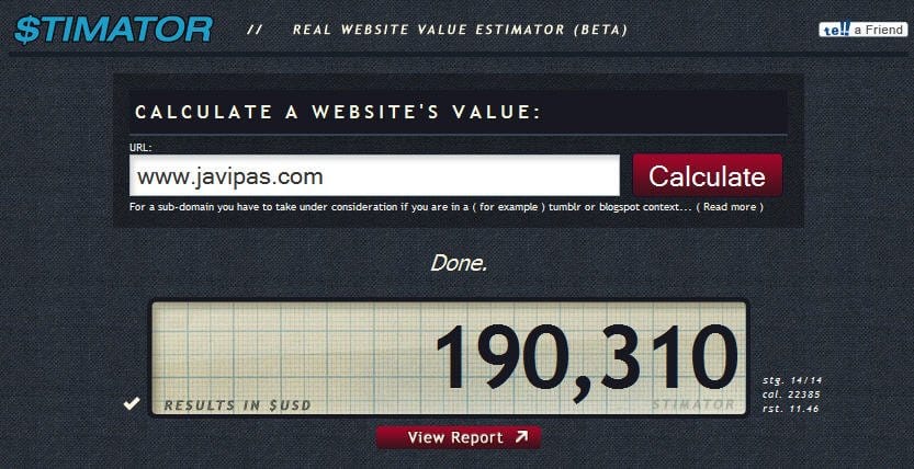 ¿Cuánto vale tu blog?