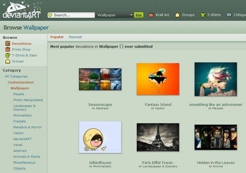 Los cinco mejores sitios web de wallpapers