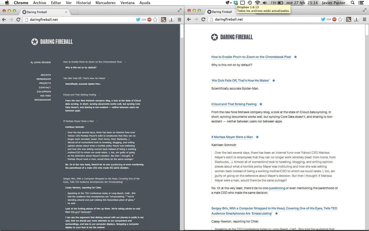 User Styles: Si no te gusta el aspecto de la web, cámbialo