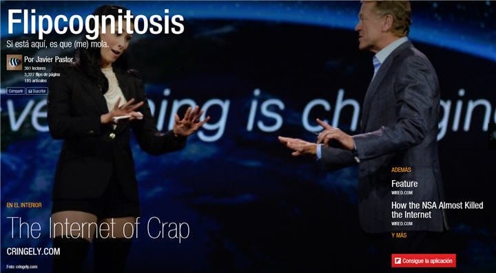 Flipcognitosis: Flipboard y las ventajas de tener una mente abierta