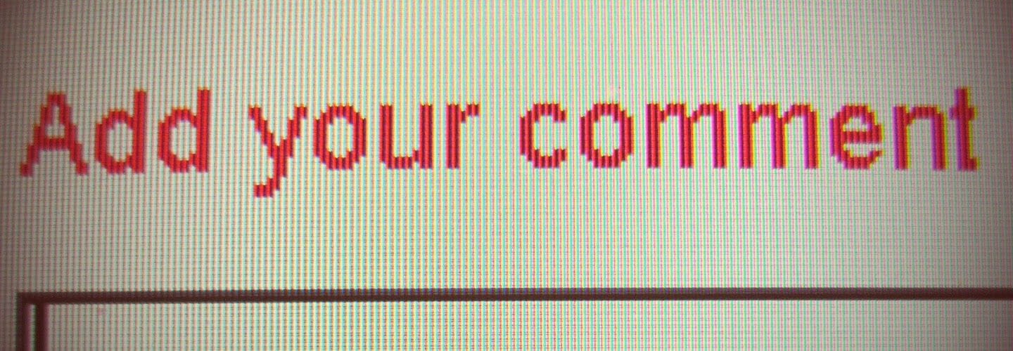 La hipocresía de los comentarios