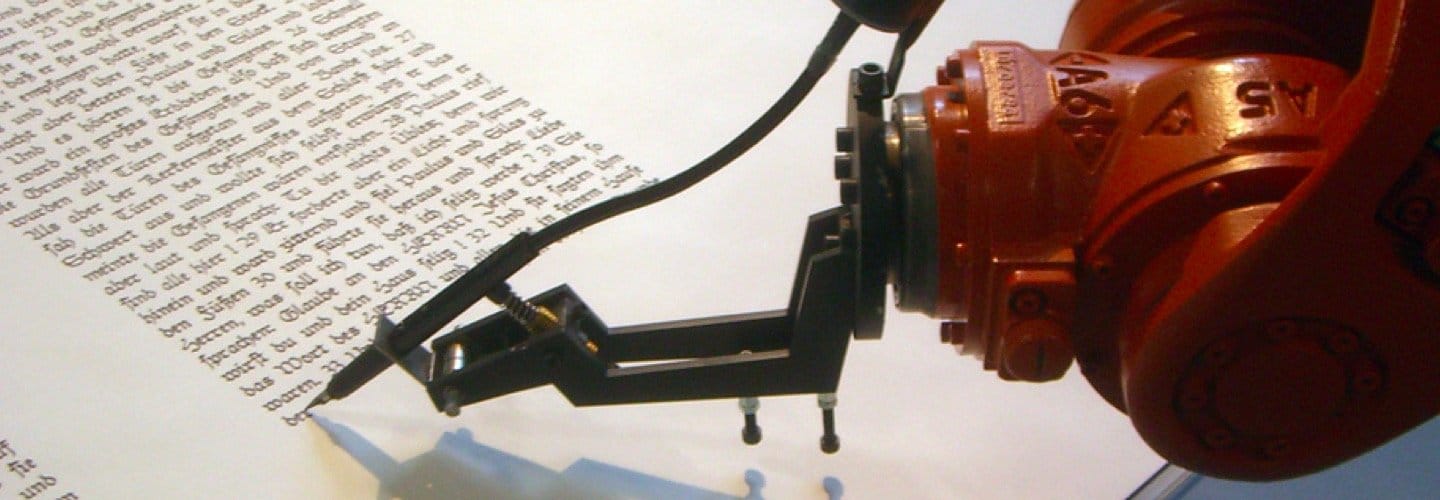 Esto no lo ha escrito un robot