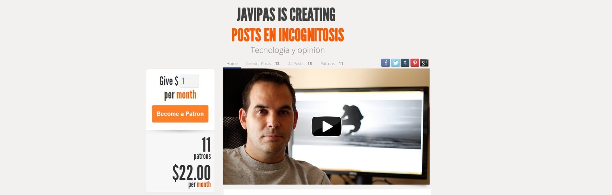 Una semana en Patreon