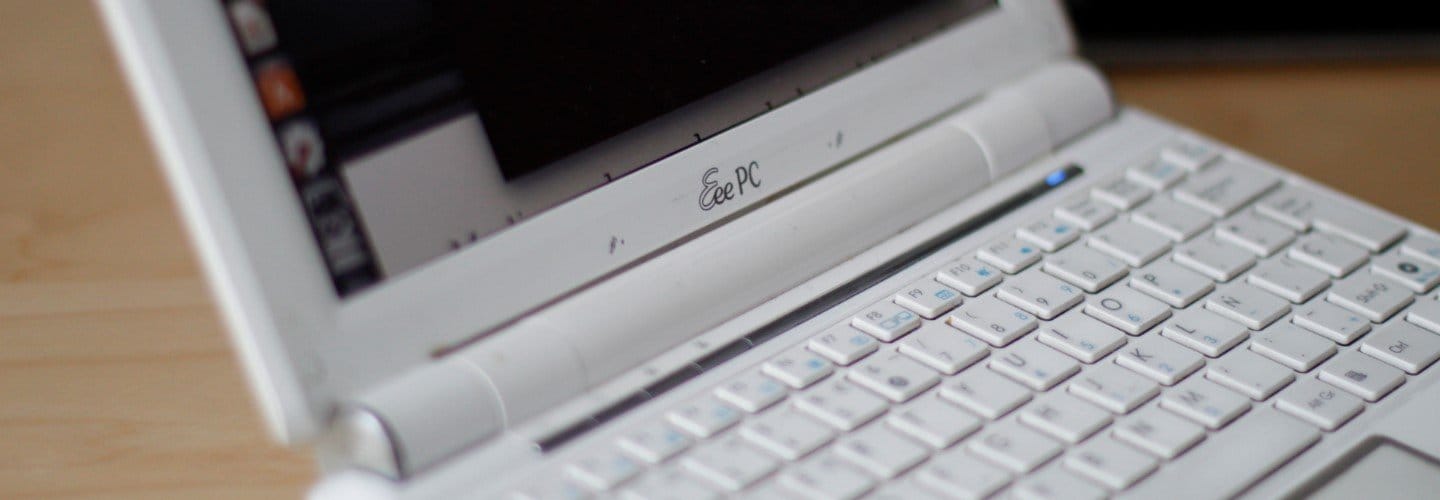 Resucitando un viejo Eee PC 1000HE con un SSD