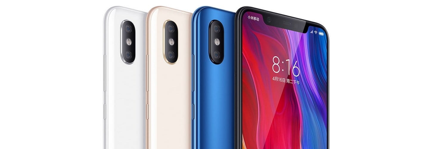 Xiaomi Mi 8: halagando, que es gerundio