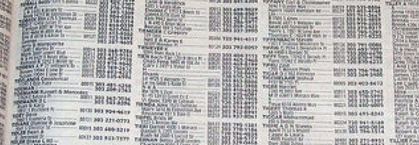 Cuando las guía telefónicas dominaban el mundo