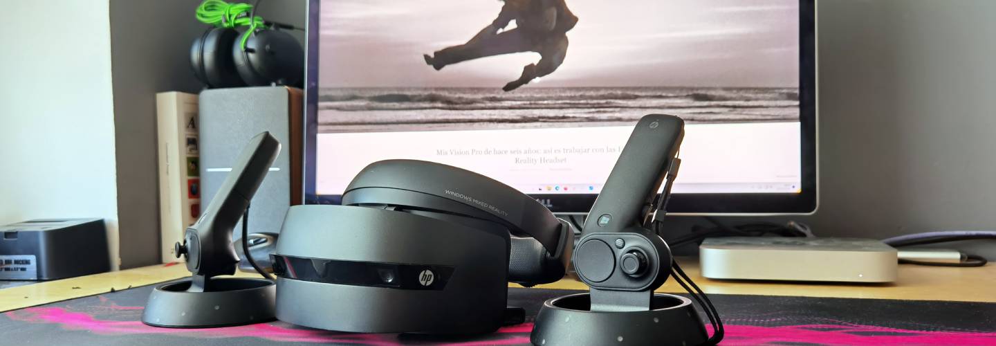 Mis Vision Pro de hace seis años: así es trabajar con las HP Mixed Reality Headset