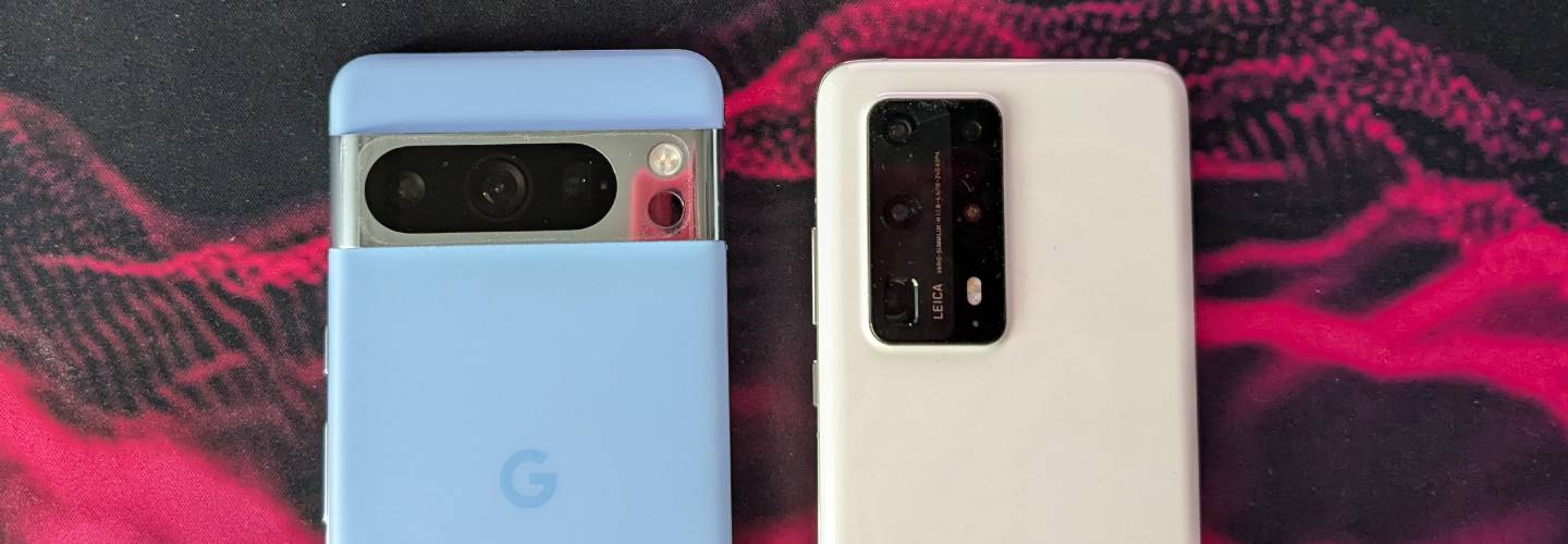 El Pixel 8 Pro y el Huawei P40 Pro+, enfrentados