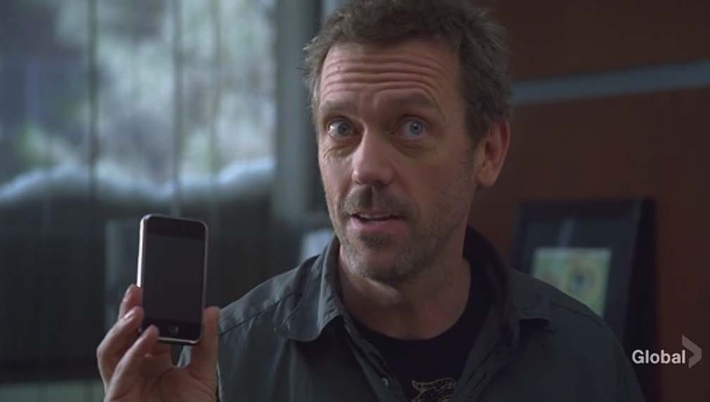 House y el iPhone