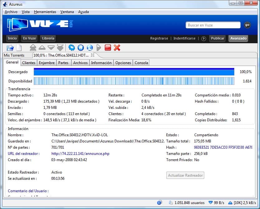 Acelera tus descargas con BitTorrent