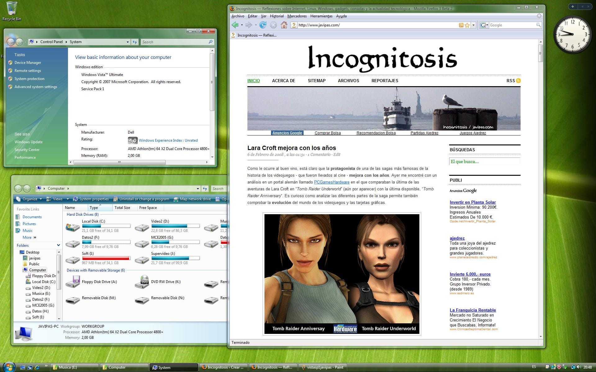 SP1 de Windows Vista: probando, probando