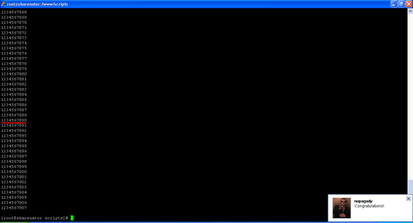 El segundo más friki de la historia: 1.234.567.890