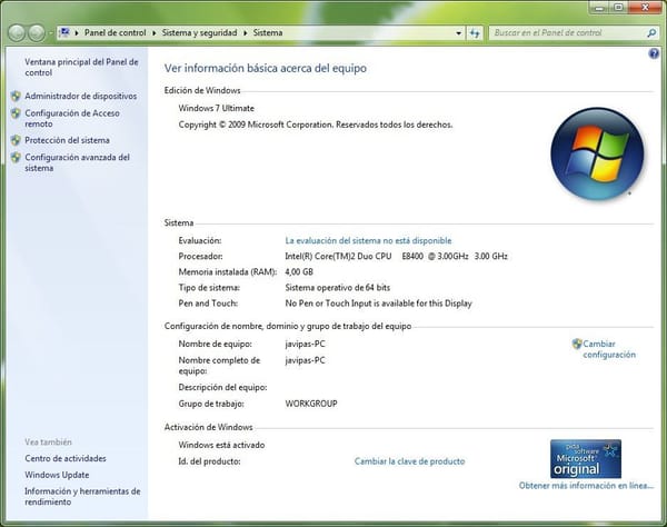 Primer vistazo a Windows 7 RC