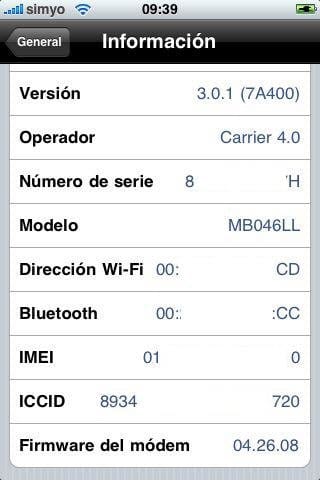 Blacksn0w: Jailbreak y liberación de tu iPhone 3.1.2
