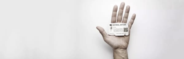 Material Bitcoin y la vuelta de tuerca de los monederos de bitcoins