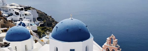 Harry & Sally en Santorini