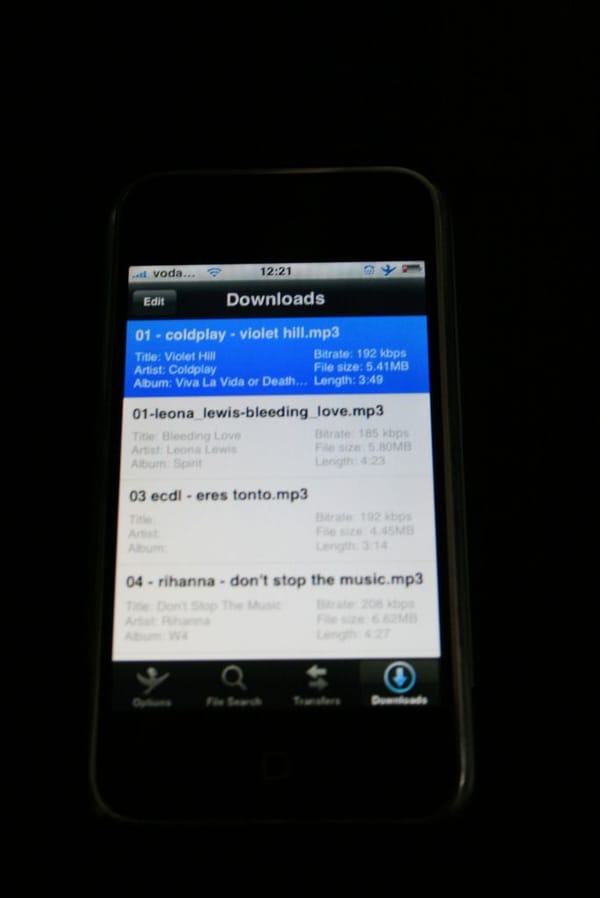 iSlsk: Soulseek en el iPhone, vaya invento